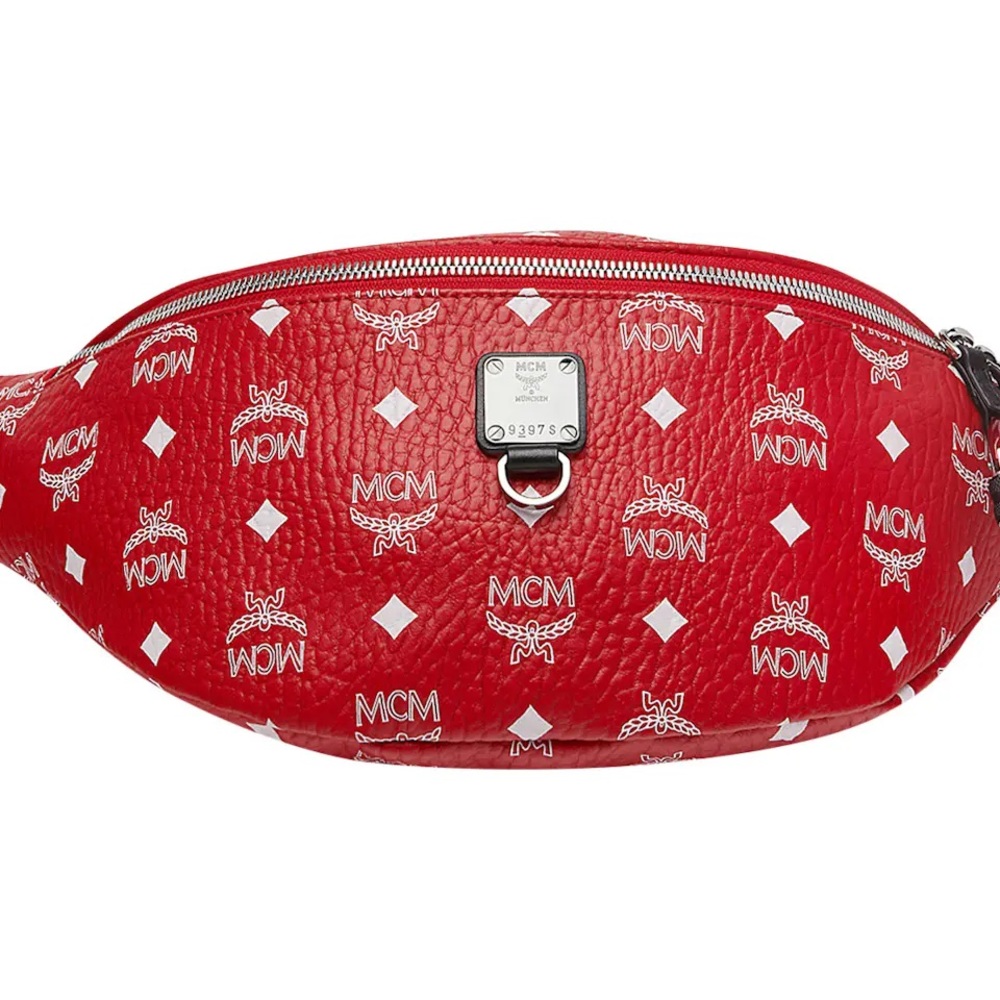 Mcm Leather Fanny Pack